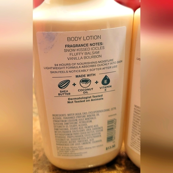 Bath & Body Sleigh Rides + Twisted Peppermint Lotions - Picture 3 of 7